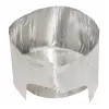 MSR Heat Reflector – Cortavientos de aluminio para hornillos (plateado)