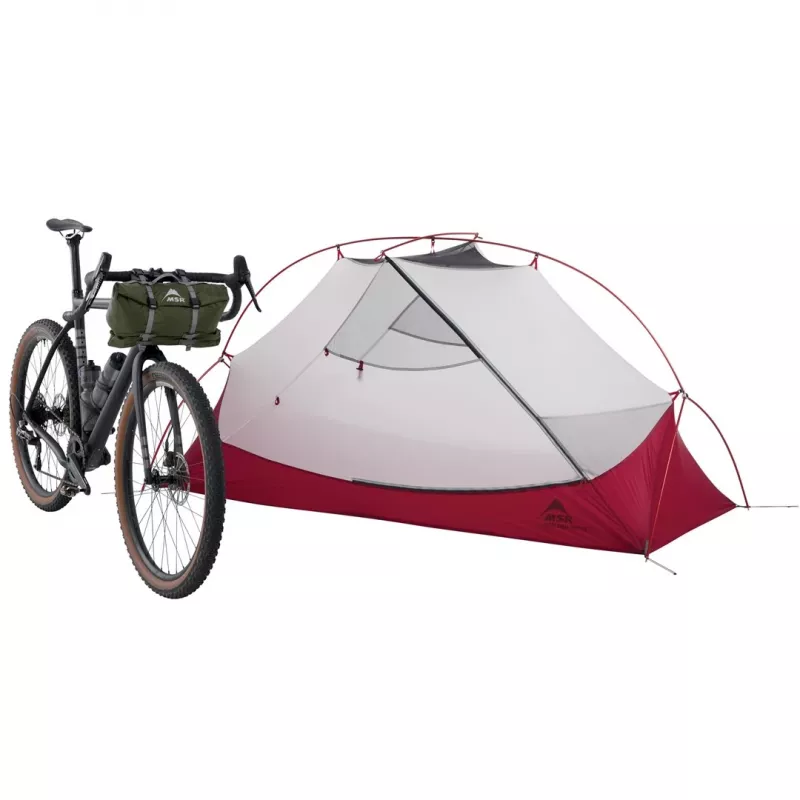 MSR Hubba Hubba Bikepack Tienda de campaña 1 persona verde