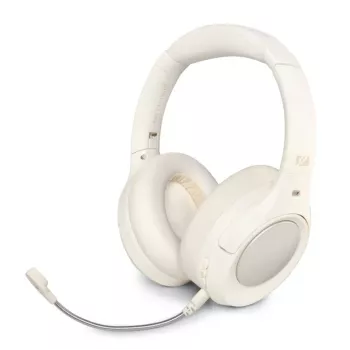 Muse M-295 ANCW Auriculares inalámbricos over-ear con cancelación activa de ruido, Blanco