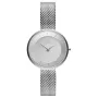 MVMT reloj de mujer analógico de cuarzo D-FB01-S Signature 32mm brazalete de malla milanesa de acero inoxidable plateado