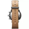 MVMT reloj de mujer D-MV01-WT (42mm) – esfera blanca, correa de piel blanca