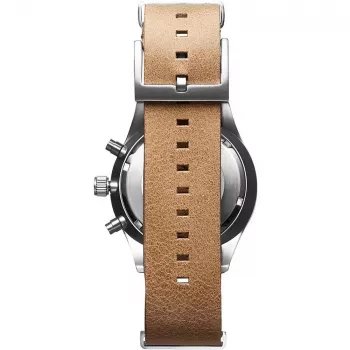 Reloj de mujer MVMT D-MV01-WT (42 mm) - esfera blanca, correa de piel blanca