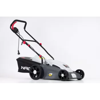 NAC Cortacésped eléctrico 1800W Motor de inducción 40cm Ancho de corte 50L Bolsa de recogida de hierba