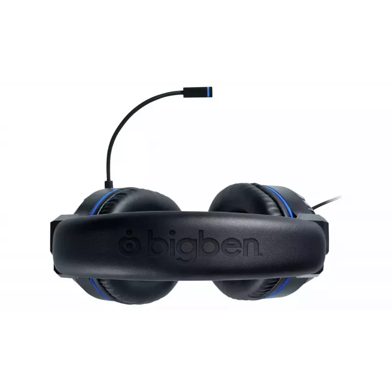 NACON Bigben Auriculares gaming con micrófono PS4 V3 Negro/Azul