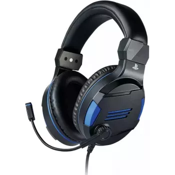 NACON Bigben Auriculares gaming con micrófono PS4 V3 Negro/Azul