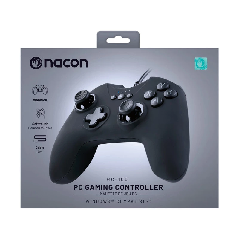 Mando NACON PCGC-100XF con cable PC negro