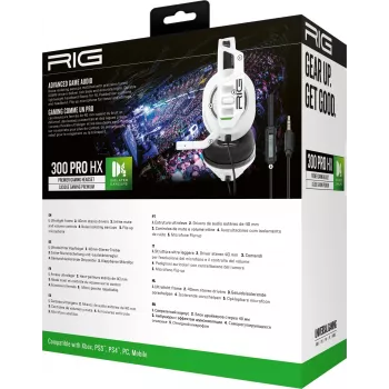 Auriculares gaming NACON RIG 300HX para Xbox, blancos