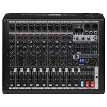 NATEC DNA HLC 10 MK2 mezclador de sonido analógico 10 canales