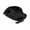 Natec Jaguar Pro Ratón Gaming Inalámbrico, 2,4 GHz + Bluetooth, 4000 DPI, Negro