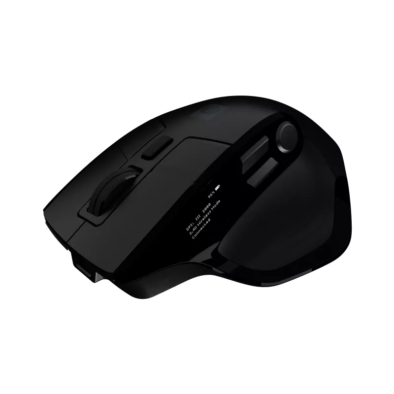Natec Jaguar Pro Ratón Gaming Inalámbrico, 2,4 GHz + Bluetooth, 4000 DPI, Negro