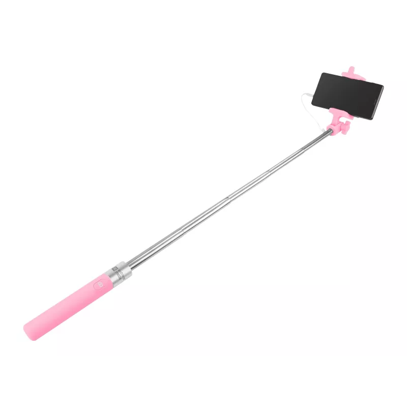 NATEC NST-0984 palo selfie monopié Extreme Media SF-20W rosa