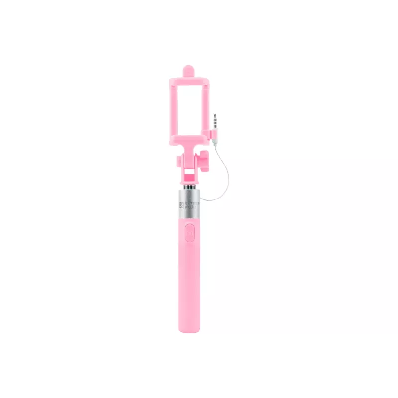 NATEC NST-0984 palo selfie monopié Extreme Media SF-20W rosa