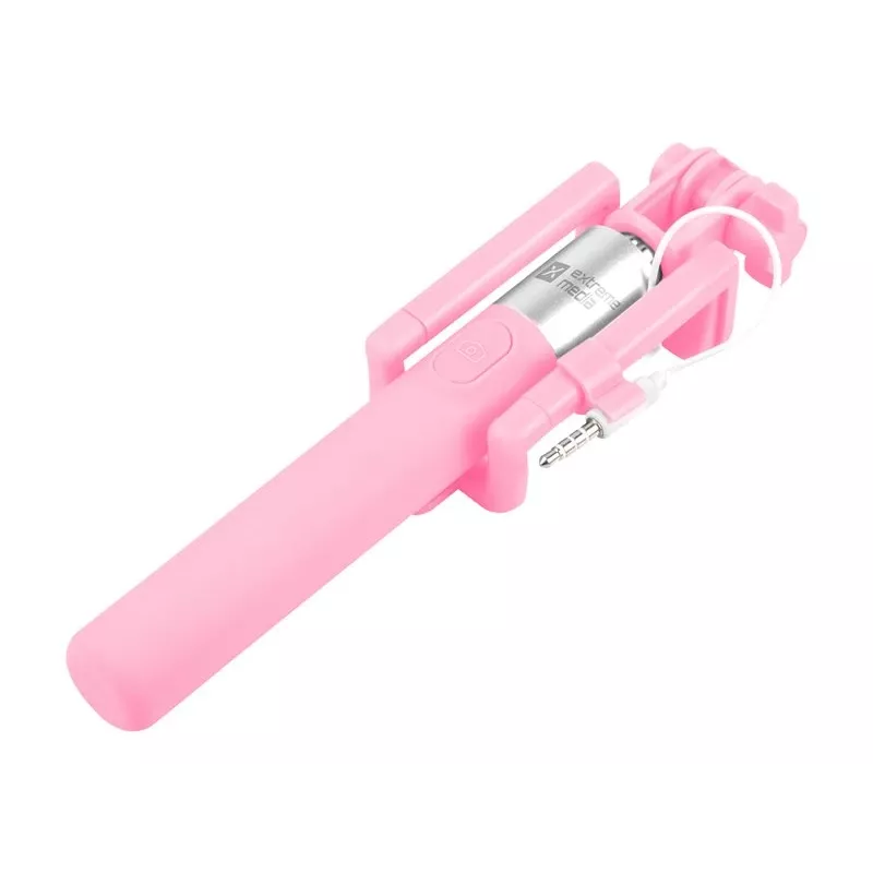 NATEC NST-0984 palo selfie monopié Extreme Media SF-20W rosa
