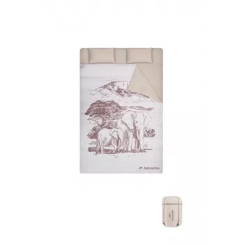 NATUREHIKE Saco de dormir doble M250 NH21MSD06 gris