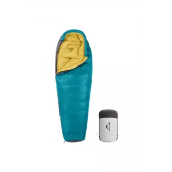 NATUREHIKE Snowbird Saco de dormir de plumón de pato 550 M CNK2550WS014-Midnight Blue