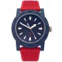 Nautica reloj de hombre Atlantic de cuarzo analógico NAPATF204 esfera azul correa de silicona azul 42,5mm