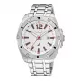 Nautica reloj de hombre analógico de cuarzo Accra Beach NAPTCS221 44mm esfera negra correa de silicona