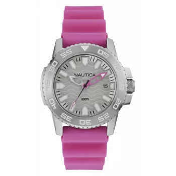 Nautica hombre NAI12533G reloj analógico de cuarzo 42mm esfera azul correa de silicona azul