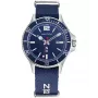 Reloj de cuarzo analógico para hombre Nautica NAPABS904 43 mm correa de silicona azul
