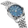 Nautica Reloj de hombre NAPPBS248 analógico de cuarzo 43mm esfera negra correa de silicona