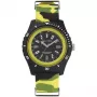 NAUTICA Reloj de hombre NAPSRF007 de inspiración diver cuarzo, esfera azul, correa de silicona azul, 46 mm