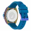 Nautica Reloj de hombre Porthole Cronógrafo Cuarzo NAPTCF201 44mm Esfera azul Correa de silicona