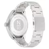 Nautica Reloj de hombre cuarzo analógico NAPFWS307 44 mm esfera azul correa de silicona azul