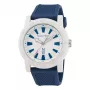 Reloj para hombre Nautica NAPATF201 44 mm acero inoxidable cuarzo analógico esfera negra correa de silicona