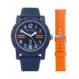 Nautica Reloj de hombre NAPATS306 42,5mm esfera azul correa de silicona