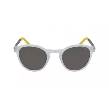 NAUTICA N3643SP-909 Gafas de sol polarizadas de hombre montura negra lentes grises 49mm