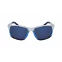 Gafas de sol rectangulares polarizadas de hombre NAUTICA N3644SP-471 negro mate/gris 62mm