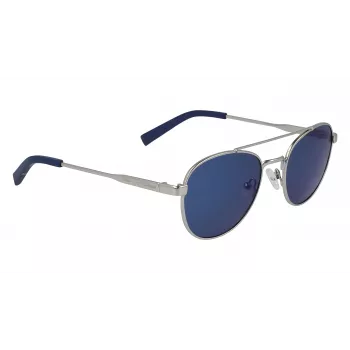 Nautica N4641SP-040 Gafas de sol rectangulares polarizadas de hombre - montura negra mate, lentes grises