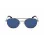 Nautica N4641SP-040 Gafas de sol rectangulares polarizadas de hombre - montura negra mate, lentes grises
