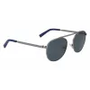 NAUTICA N4642SP-030 Gafas de sol rectangulares polarizadas para hombre negro mate 54 mm