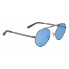 Nautica N4643SP-035 Gafas de sol polarizadas para hombre - Montura negra, lentes grises, 51 mm