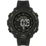 Nautica NAI19523G Reloj analógico de cuarzo para hombre, acero inoxidable y silicona, 44 mm, esfera negra, fecha
