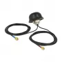 NAVILOCK Antena multibanda GPS GSM UMTS LTE SMA 2-5 dBi 2x2m RG-174 omnidireccional para montaje en techo en exteriores