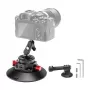 NEEWER CA013 soporte con ventosa y tornillo de 1/4 de pulgada para cámaras de acción (DJI Action, GoPro, Insta360)
