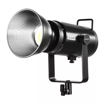 Neewer CB200C Foco LED de Vídeo RGB 200W, 2500K-10000K, CRI/TLCI ≥97, Montura Bowens, Control por App y DMX