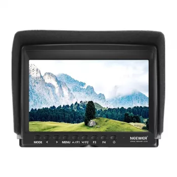 NEEWER F100 Monitor de campo + Cargador USB + Kit de batería