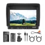 NEEWER F100 Monitor de campo + Cargador USB + Kit de batería