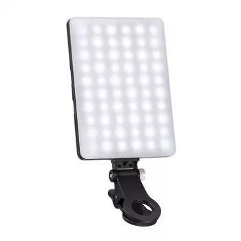 Neewer NL-60AI Luz selfie LED bi-color con control por app, 60W, 3200K-5600K, CRI 97+, marco de aluminio