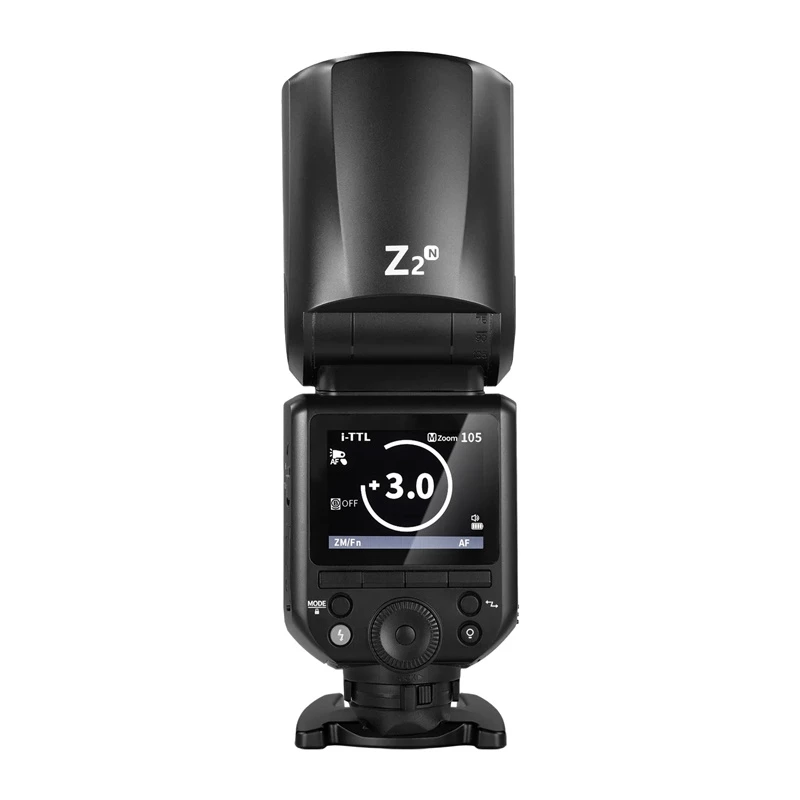 Neewer Z2-N flash Speedlite TTL de cabeza redonda para Nikon