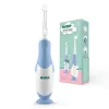 Neno Denti Blue - Cepillo de dientes eléctrico sónico para niños, azul, 3 modos de limpieza, IPX7, USB-C, 2 cabezales