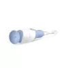 Neno Denti Blue - Cepillo de dientes eléctrico sónico para niños, azul, 3 modos de limpieza, IPX7, USB-C, 2 cabezales
