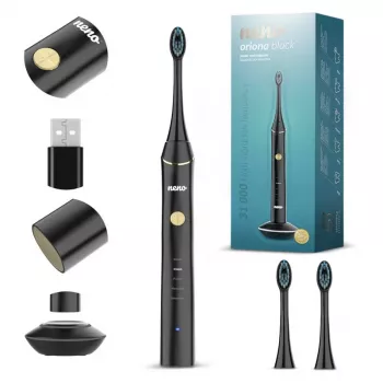 Neno Oriona Black cepillo de dientes para adultos