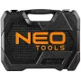 Juego de llaves de vaso NEO Tools 10-042 con cuadradillo de 1/4 pulgadas, 46 piezas, con puntas y accesorios