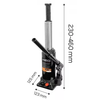 NEO TOOLS Elevador de postes 10 Ton