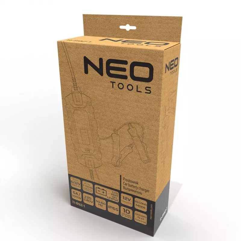 NEO Tools 11-892-1 accesorio para cargador de baterías de vehículo