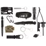 NEO TOOLS kit de supervivencia 14 en 1 con bolsa